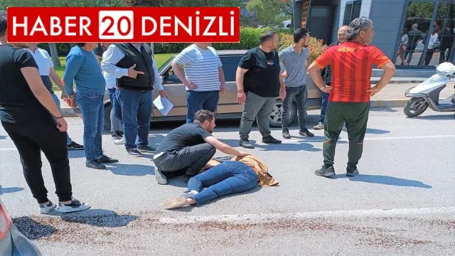 Otomobilin çarptığı kadın yaya ağır yaralandı