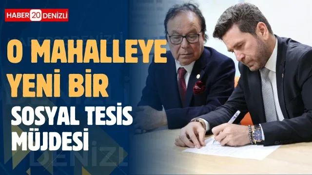 Başkan Tatık'tan Pınarlık Mahallesine yeni sosyal tesis müjdesi