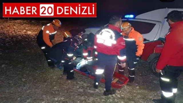 Eski başkanın akrabası Babadağ eteklerindeki uçurumda yaralı olarak bulundu
