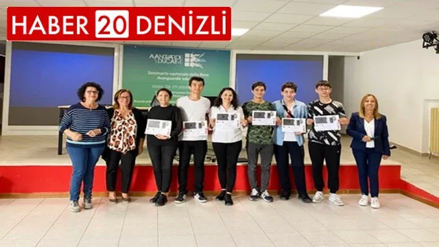 Denizlili öğrenciler, başarılı çalışmalarını İtalya’da sürdürdü