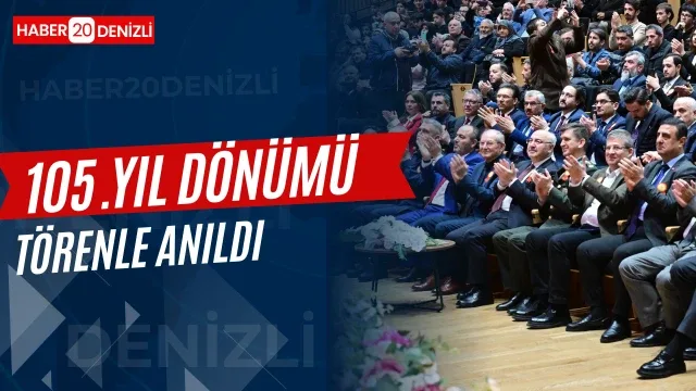 Denizli’de İstiklâl Marşı’nın Kabulünün 105 Yıl Dönümü ve Mehmet Âkif Ersoy’u Anma Günü Törenle Anıldı