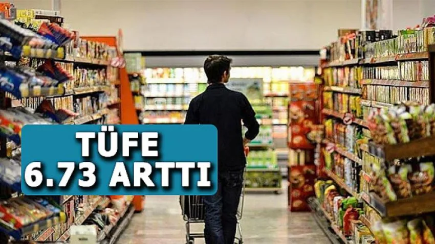 Tüfe Yüzde 6.73 Arttı