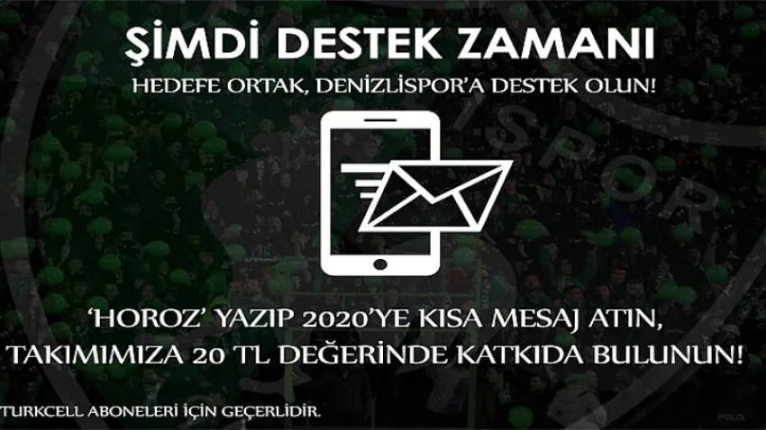 Kısa Mesaj Kampanyası Başladı!