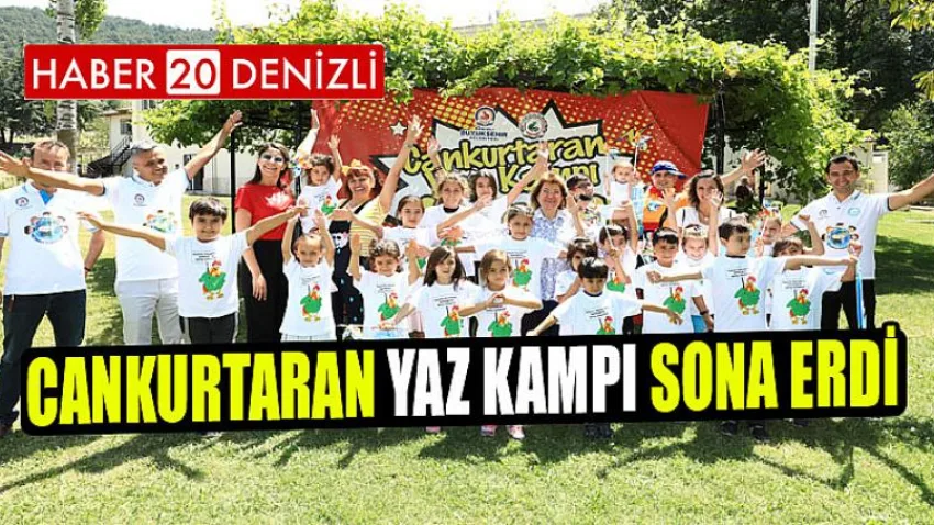 Cankurtaran Yaz Kampı sona erdi