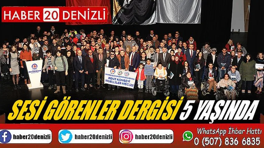 Sesi Görenler Dergisi 5 yaşında