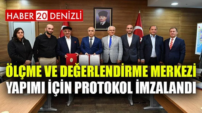 Ölçme ve Değerlendirme Merkezi Yapımı İçin Protokol İmzalandı