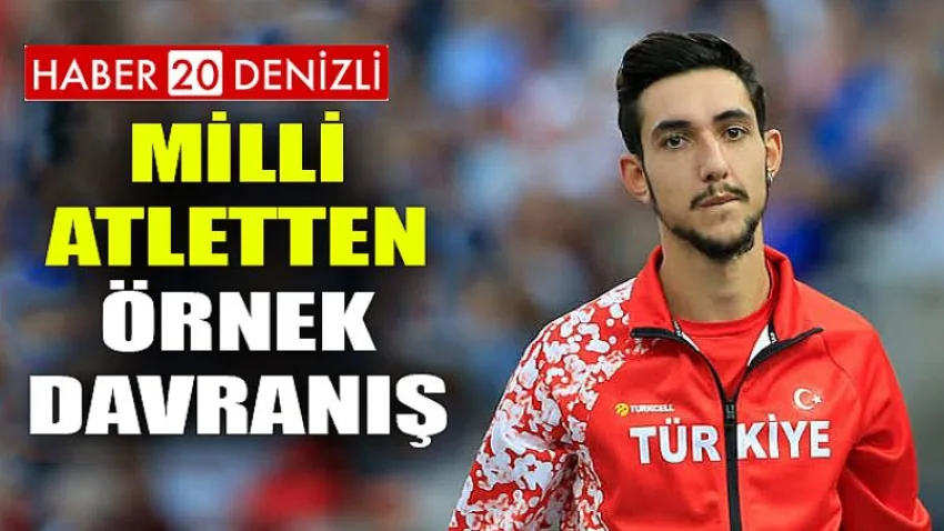 Milli Atletten Örnek Davranış