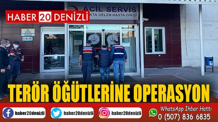 Jandarmadan terör öğütlerine operasyon: 5 gözaltı