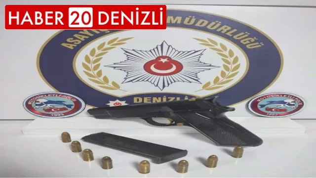 Denizli’de silah kaçakçılarına şafak baskını