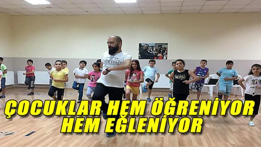 Çocuklar Hem Eğleniyor Hem Eğleniyor