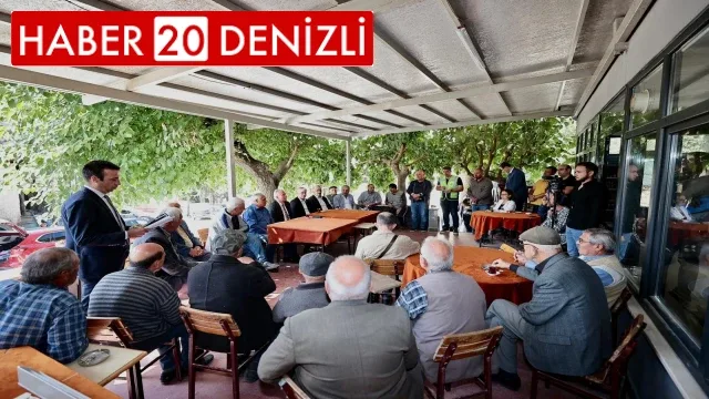 Başkan Zolan Honaz ve Serinhisar’da hemşehrileriyle buluştu