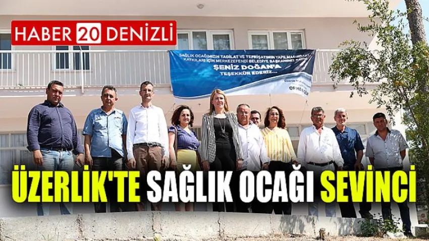 Üzerlik'te Sağlık Ocağı Sevinci