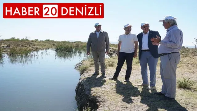 Çivril’de tarla balıkçılığı için ilk adım atıldı
