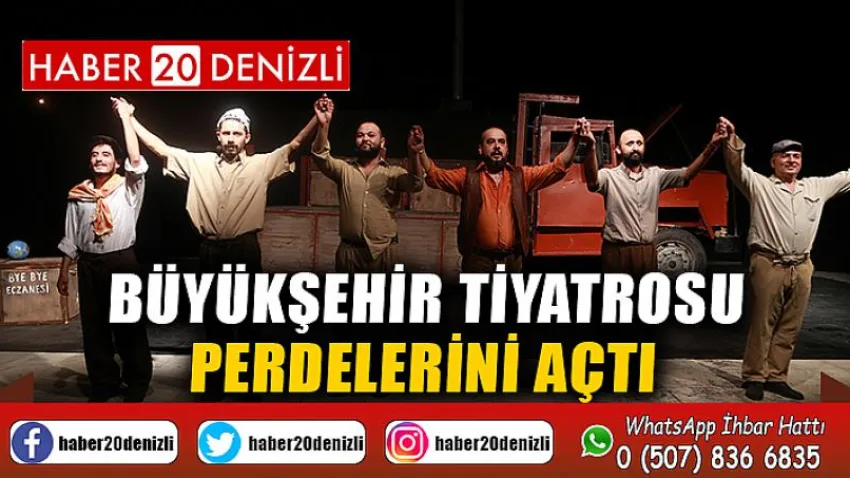 Büyükşehir Tiyatrosu perdelerini açtı