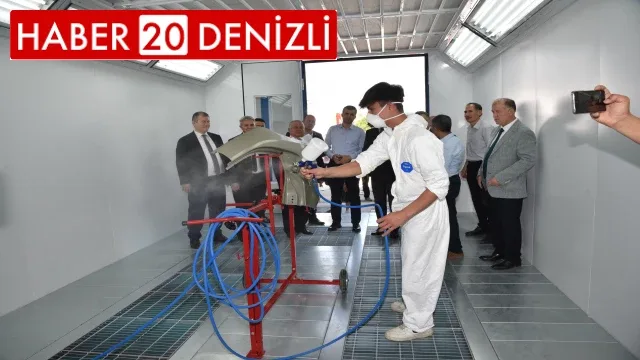 Otomotiv sektörünün ihtiyaç duyduğu kaporta ve boyacılar Denizli'de yetişiyor