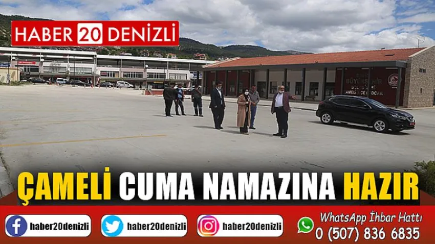 Çameli Cuma Namazına Hazır