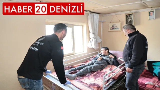 43 yıldır engelli oğluna bakan annenin isteğini Başkan Zolan gerçekleştirdi