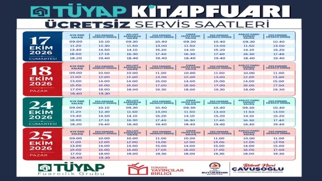 Büyükşehir’den Denizli Kitap Fuarı’na ücretsiz ulaşım kolaylığı