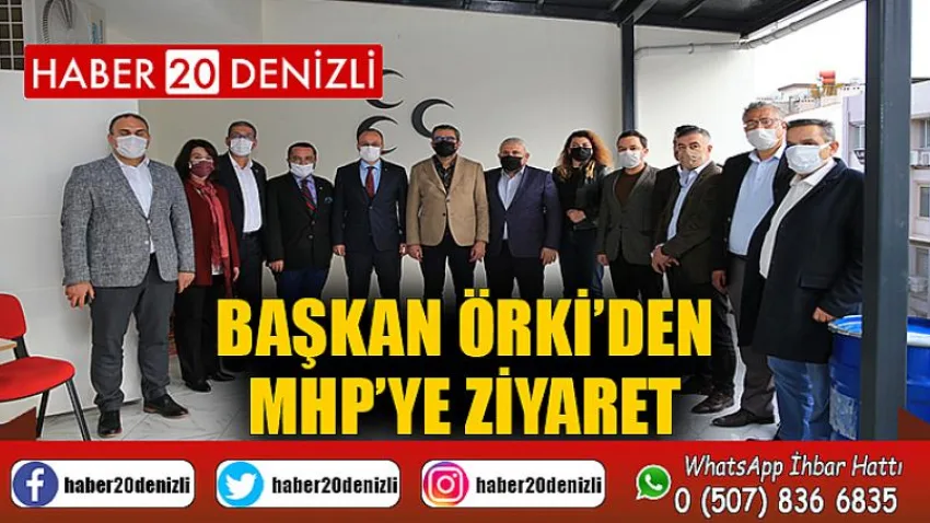 Başkan Örki’den MHP’ye Ziyaret