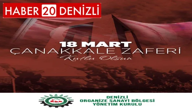 denizli organize sanayi bölgesi yönetim kurulu 18 mart ilanı