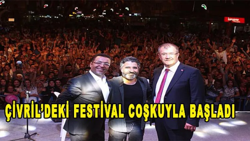 Çivril’deki Festival Coşkuyla Başladı