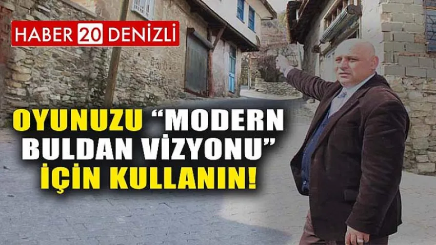 Oyunuzu “Modern Buldan Vizyonu” için Kullanın!