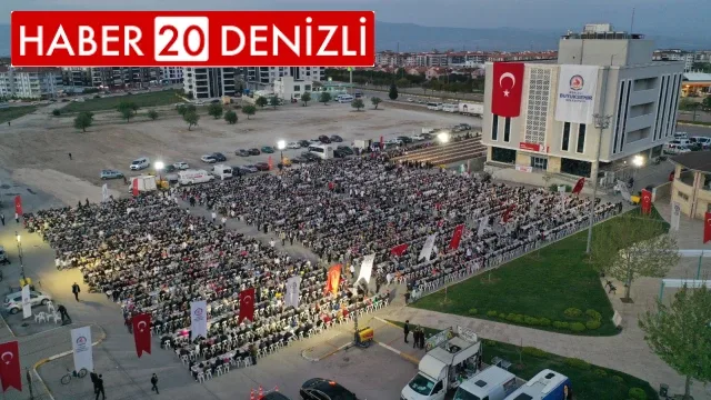 Denizli Büyükşehir’den 7 bin kişilik iftar sofrası