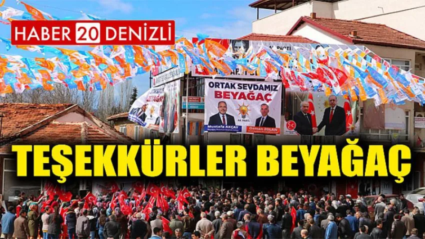 Teşekkürler Beyağaç
