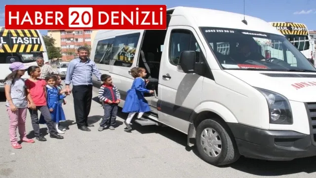 Denizli’de okul servisleri ücretleri yenilendi