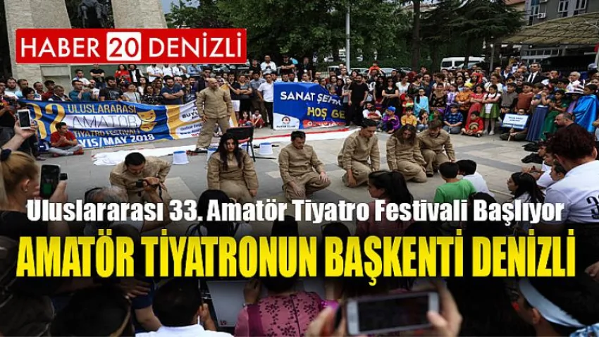Amatör Tiyatronun Başkenti Denizli
