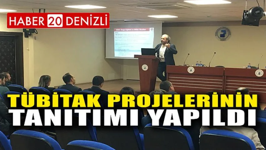 Tübitak Projelerinin Tanıtımı Yapıldı