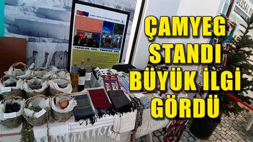 Çamyeg Standı Büyük İlgi Gördü