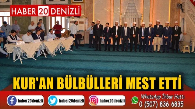 Kur'an bülbülleri mest etti