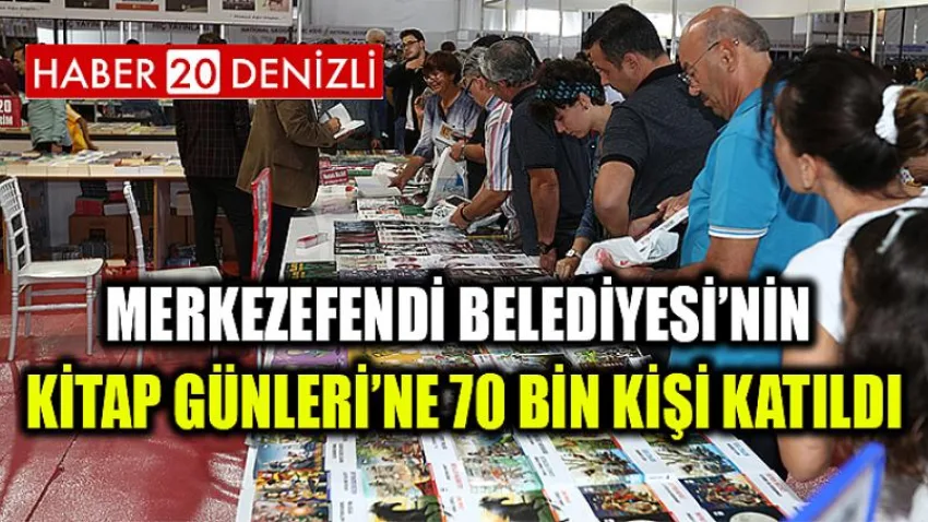 Merkezefendi Belediyesi’nin KİTAP GÜNLERİ’NE 70 BİN KİŞİ KATILDI