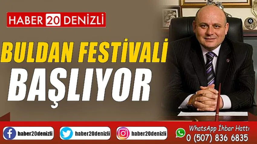 Buldan festivali 28-29-30 Ağustos’ta başlıyor