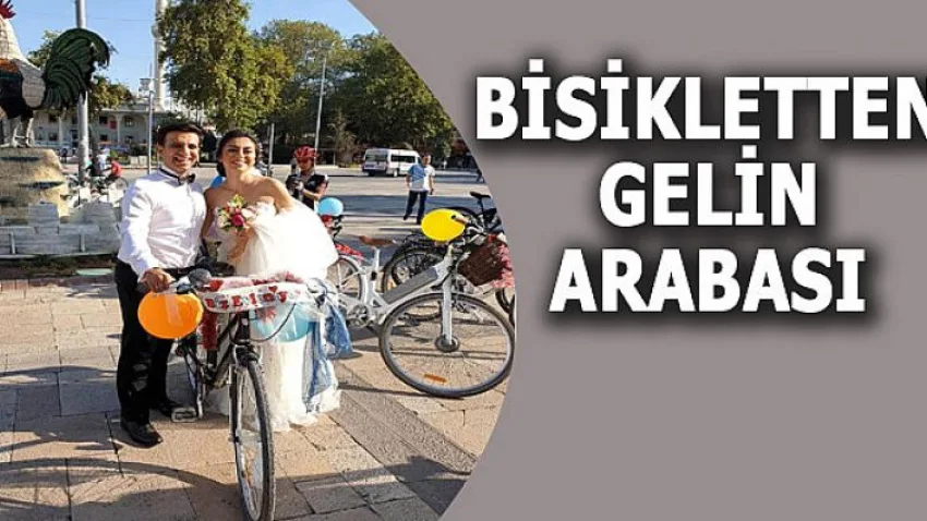 Bisikletten Gelin Arabası