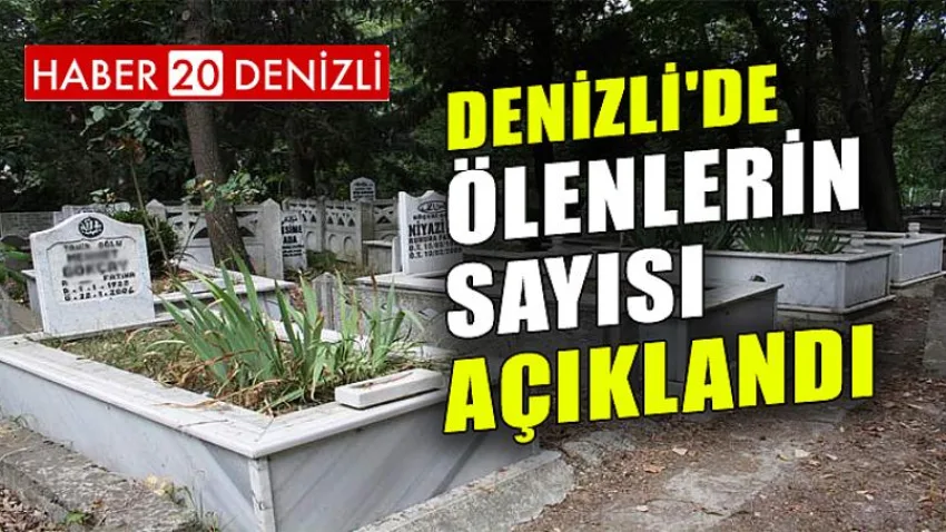 Denizli'de Ölenlerin Sayısı Açıklandı