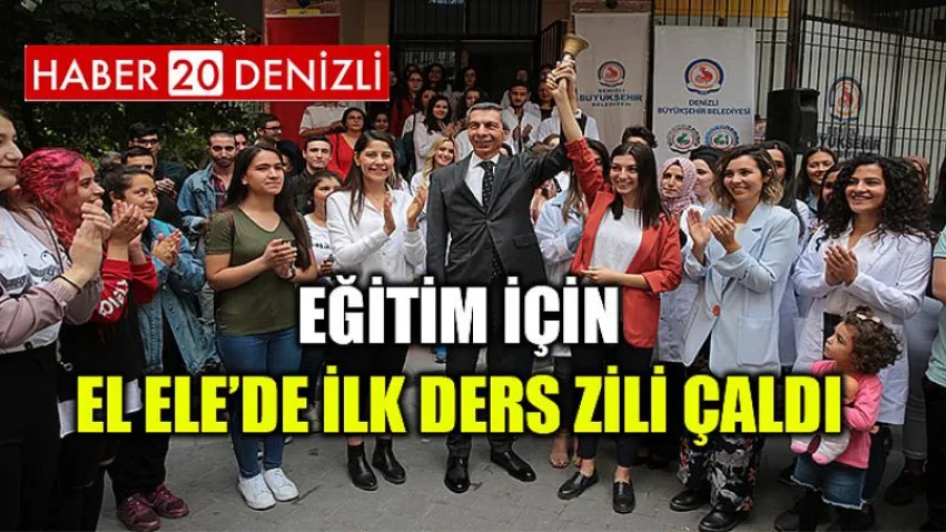 Eğitim için El Ele’de ilk ders zili çaldı