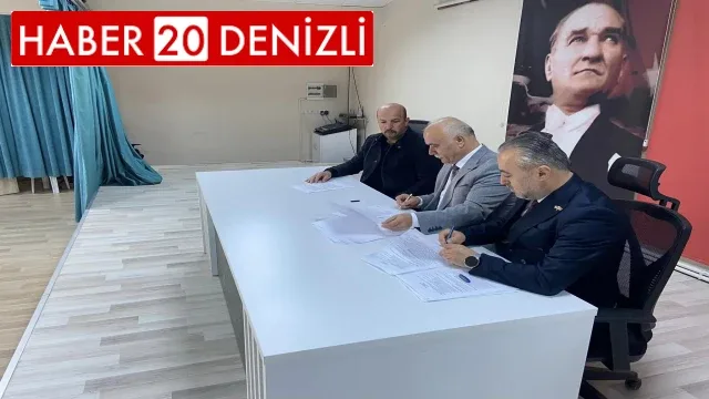 Çardak Belediyesi ile Hizmet-İş Sendikası arasında toplu iş sözleşmesi imzaladı.
