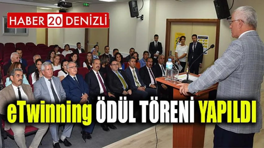 eTwinning Ödül Töreni Yapıldı