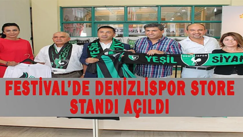 Festival'de Denizlispor Store Standı Açıldı