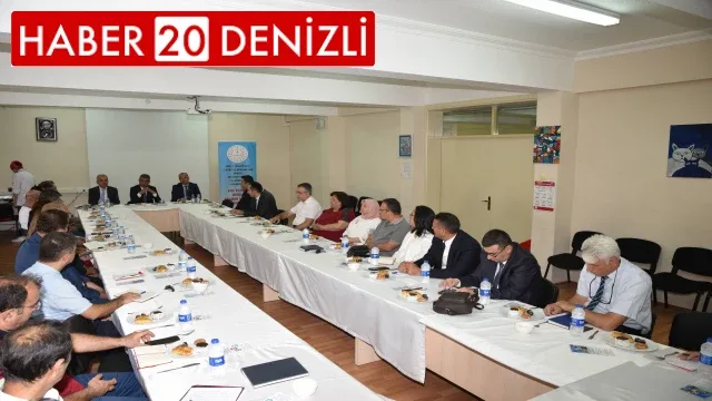 Mesleki Eğitim Değerlendirme Toplantısı Yapıldı