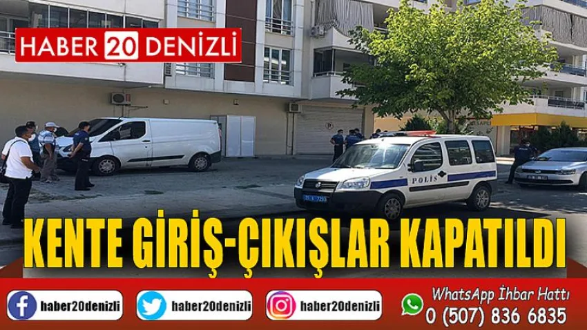 Kente Giriş- Çıkışlar Kapatıldı
