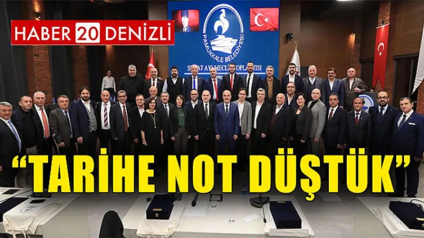 Tarihe Not Düştük