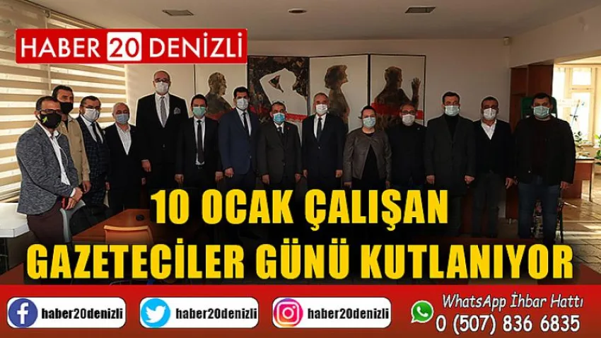10 Ocak Çalışan Gazeteciler Günü kutlanıyor