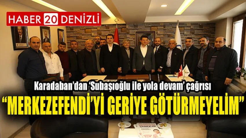 Merkezefendi’yi Geriye Götürmeyelim