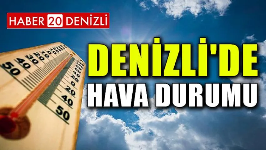 Denizli'de Hava Durumu