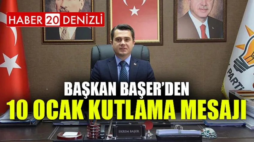 10 Ocak Çalışan Gazeteciler Günü Kutlama Mesajı