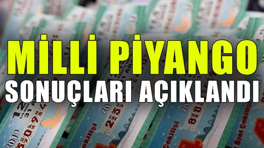 Milli Piyango Sonuçları Açıklandı