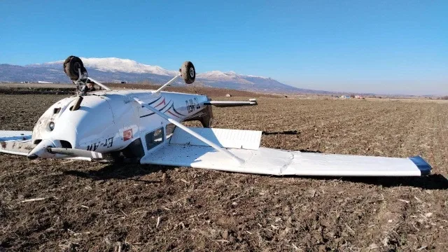 Havalimanında Başarılı 3 Tur Atan Uçak 2 Saat Sonra Düştü